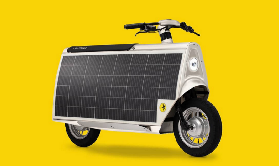 The Otherlab Lightfoot Solar-Powered Scooter Can Increase Range by Up to 20 Miles